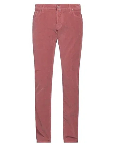 Jacob Cohёn Man Pants Pastel Pink Size 33 Cotton, Elastane