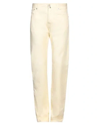 Jacob Cohёn Man Pants Beige Size 35 Cotton, Elastane