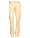 Jacob Cohёn Man Pants Pastel Yellow Size 36 Cotton, Elastane
