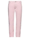 Jacob Cohёn Man Pants Pink Size 38 Cotton, Linen