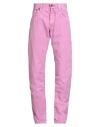 Jacob Cohёn Man Pants Purple Size 33 Cotton In Pink