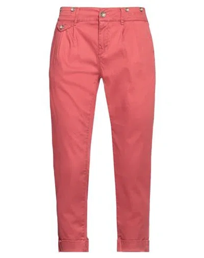 Jacob Cohёn Man Pants Red Size 31 Cotton, Elastane