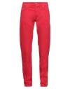 Jacob Cohёn Man Pants Red Size 36 Cotton