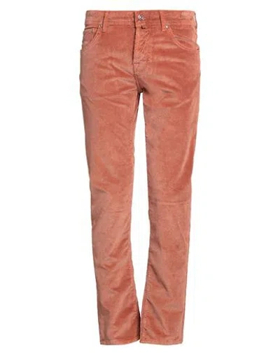 Jacob Cohёn Man Pants Rust Size 30 Cotton, Modacrylic, Elastane