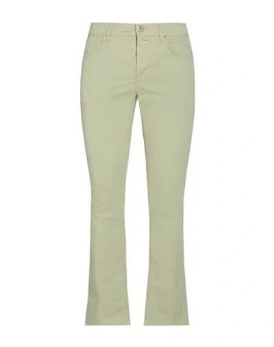 Jacob Cohёn Man Pants Sage Green Size 30 Cotton, Elastane
