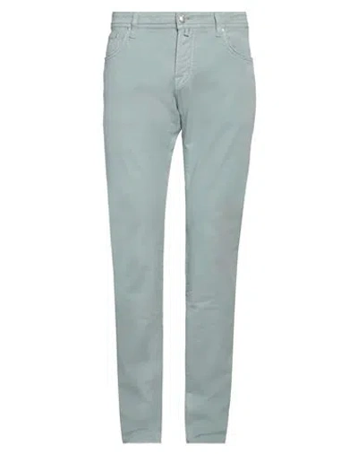 Jacob Cohёn Man Pants Sage Green Size 30 Cotton, Elastane