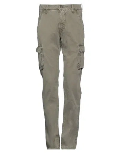 Jacob Cohёn Man Pants Sage Green Size 31 Cotton, Lycra In Grey