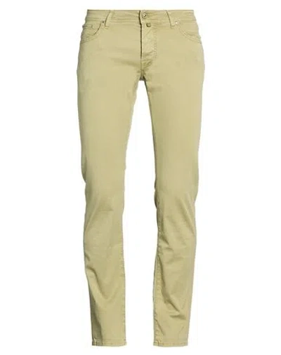 Jacob Cohёn Man Pants Sage Green Size 35 Cotton, Lyocell, Elastane, Polyester