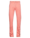 Jacob Cohёn Man Pants Salmon Pink Size 31 Cotton, Lyocell, Elastane, Polyester