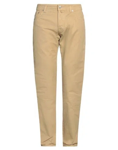 Jacob Cohёn Man Pants Sand Size 31 Cotton In Beige