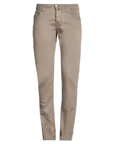 Jacob Cohёn Man Pants Sand Size 31 Cotton, Lyocell, Elastane In Neutral