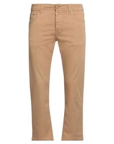 Jacob Cohёn Man Pants Sand Size 33 Cotton, Lyocell, Elastane