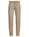 Jacob Cohёn Man Pants Sand Size 33 Linen In Neutral
