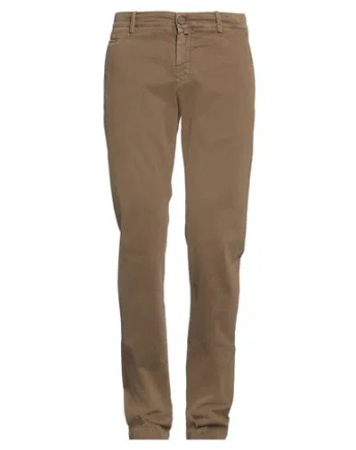 Jacob Cohёn Man Pants Sand Size 34 Cotton, Elastane, Polyester In Beige
