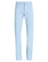 Jacob Cohёn Man Pants Sky Blue Size 31 Cotton, Lyocell, Elastane