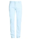 Jacob Cohёn Man Pants Sky Blue Size 32 Cotton, Lyocell, Elastane, Polyester