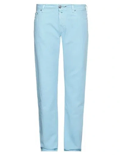 Jacob Cohёn Pants In Sky Blue