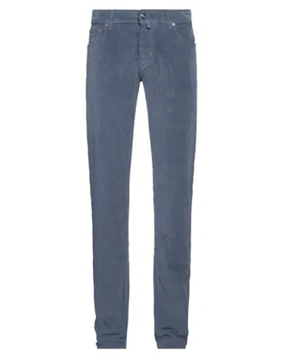 Jacob Cohёn Man Pants Slate Blue Size 29 Cotton, Elastane, Polyester