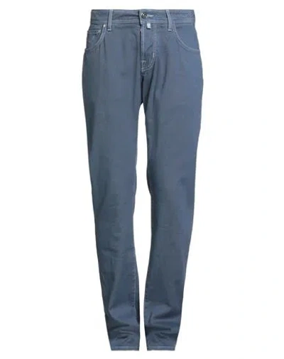 Jacob Cohёn Man Pants Slate Blue Size 31 Cotton, Elastane