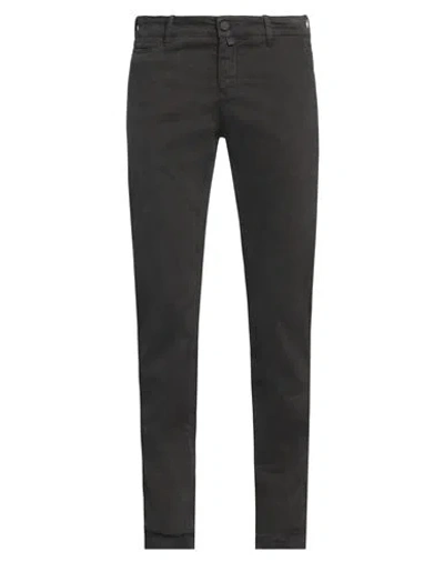 Jacob Cohёn Man Pants Charcoal Size 30 Cotton, Elastane, Polyester In Grey
