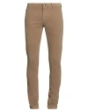 Jacob Cohёn Man Pants Taupe Size 32 Cotton, Elastane