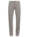 Jacob Cohёn Man Pants Taupe Size 32 Cotton, Polyester, Elastane In Gray