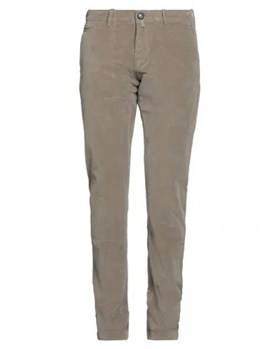 Jacob Cohёn Man Pants Taupe Size 34 Cotton, Elastane In Neutral