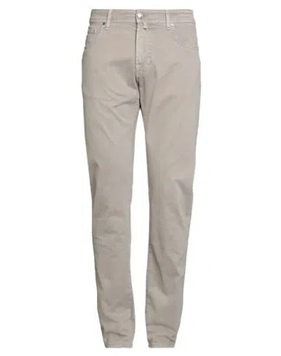 Jacob Cohёn Man Pants Taupe Size 34 Cotton, Elastane, Polyester In Brown