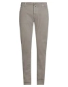 Jacob Cohёn Man Pants Taupe Size 35 Cotton, Elastane In Gray