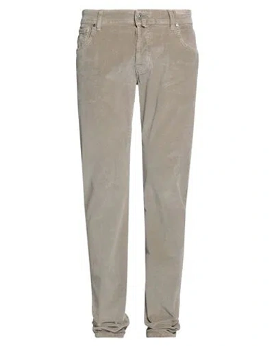 Jacob Cohёn Man Pants Taupe Size 35 Cotton, Modal, Elastane, Polyester