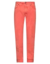 Jacob Cohёn Man Pants Tomato Red Size 35 Cotton