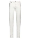 Jacob Cohёn Man Pants White Size 36 Cotton, Elastane In White