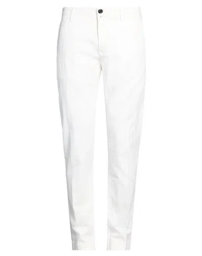 Jacob Cohёn Man Pants White Size 31 Cotton, Linen, Elastane