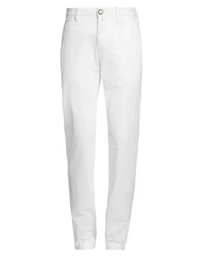 Jacob Cohёn Man Pants White Size 31 Cotton, Modal, Elastane, Polyester