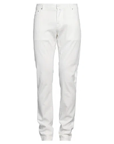 Jacob Cohёn Man Pants White Size 36 Cotton, Lyocell, Elastane, Polyester In White