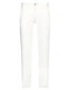 Jacob Cohёn Man Pants White Size 36 Cotton, Elastane In White