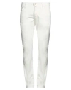 Jacob Cohёn Man Pants White Size 40 Cotton, Elastane