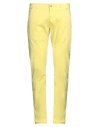 Jacob Cohёn Man Pants Yellow Size 31 Cotton, Elastane