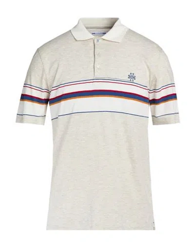Jacob Cohёn Man Polo Shirt Light Grey Size L Cotton In Gray
