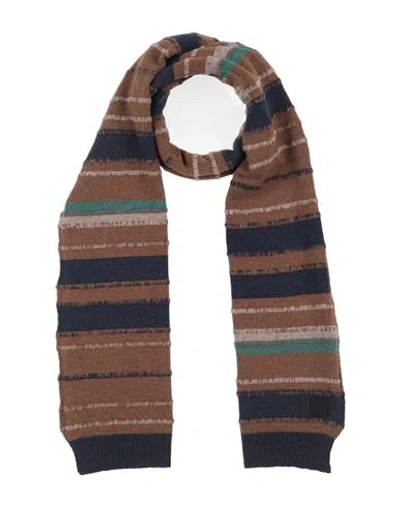 Jacob Cohёn Man Scarf Brown Size - Virgin Wool