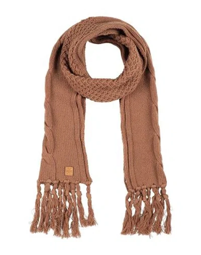 Jacob Cohёn Man Scarf Camel Size - Virgin Wool In Sand