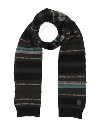 Jacob Cohёn Man Scarf Dark Green Size - Virgin Wool