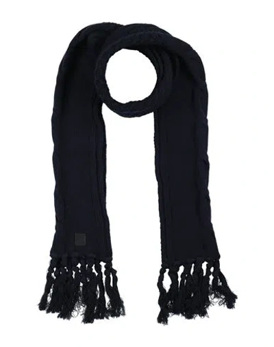 Jacob Cohёn Man Scarf Midnight Blue Size - Virgin Wool
