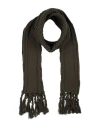 Jacob Cohёn Man Scarf Military Green Size - Virgin Wool In Green
