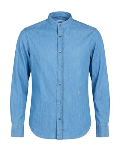 Jacob Cohёn Man Shirt Blue Size S Cotton