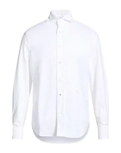 Jacob Cohёn Man Shirt White Size 16 Cotton
