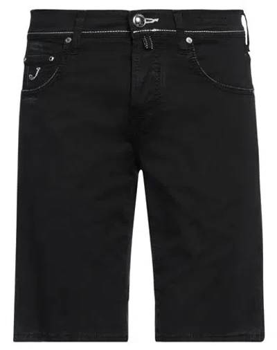 Jacob Cohёn Man Shorts & Bermuda Shorts Black Size 31 Cotton, Elastane In Black