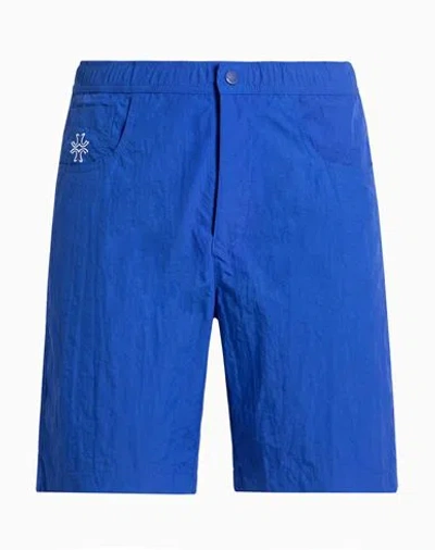 Jacob Cohёn Man Shorts & Bermuda Shorts Bright Blue Size S Polyamide, Elastane
