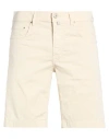 Jacob Cohёn Man Shorts & Bermuda Shorts Ivory Size 33 Cotton, Elastane, Polyester In White