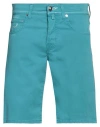 Jacob Cohёn Man Shorts & Bermuda Shorts Deep Jade Size 30 Cotton, Elastane In Green